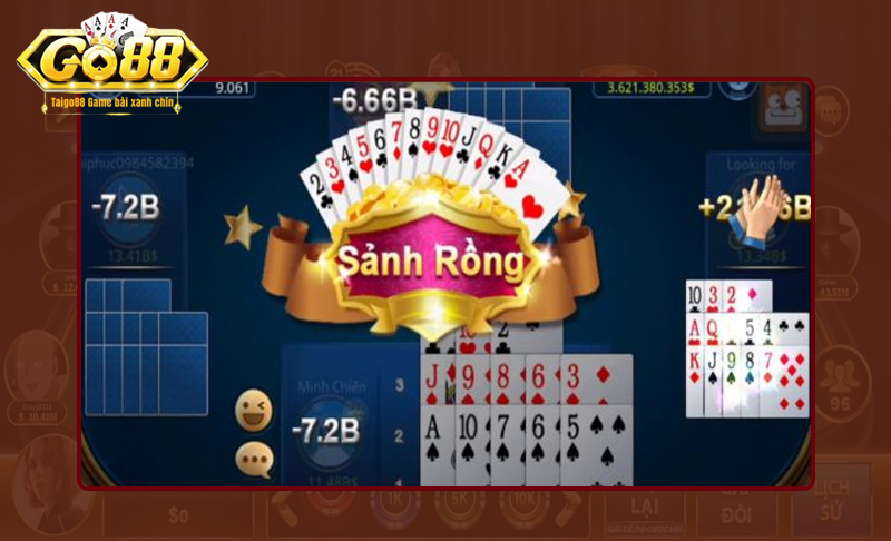 Đa dạng các loại Mậu binh sảnh rồng GO88